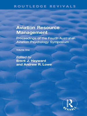 cover image of Aviation Resource Management